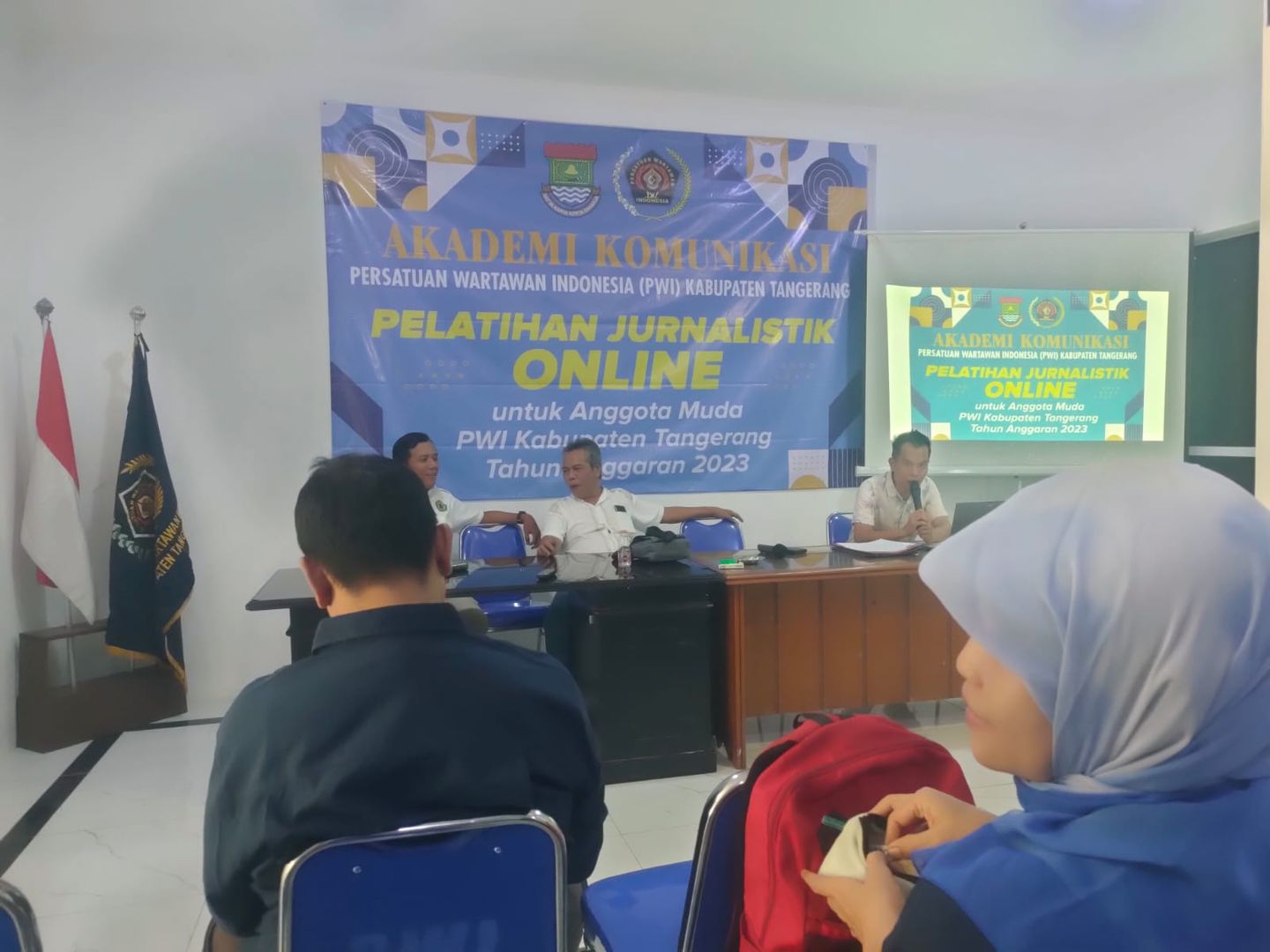 Tingkatkan Kompetensi, PWI Kabupaten Tangerang Gelar Pelatihan Jurnalistik